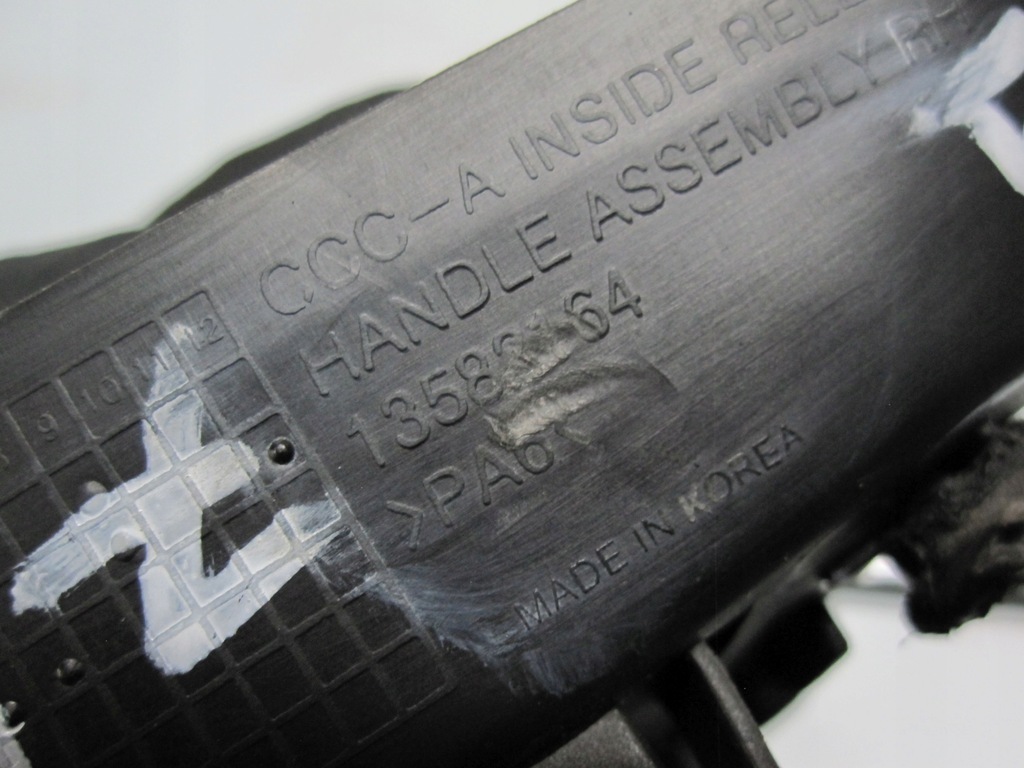 фото №9, Opel mokka a 13r ручка дверь внутренняя правая 13583164