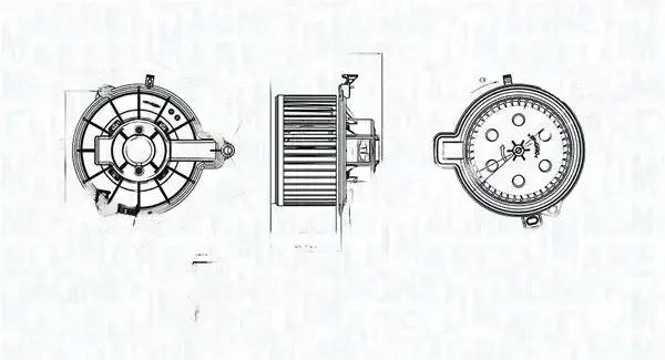 фото №1, Воздуходувка вентилятор обдув 069412733010
