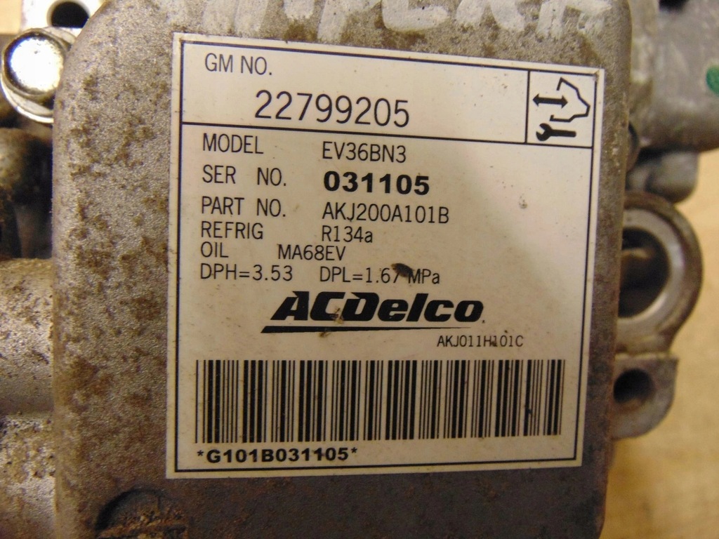 фото №15, Компресор кондиціонера opel ampera 1 1.4 22799205