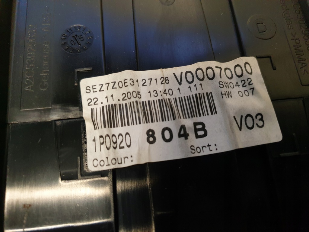 фото №10, Бортовой компьютер комплект seat leon ii 1,6