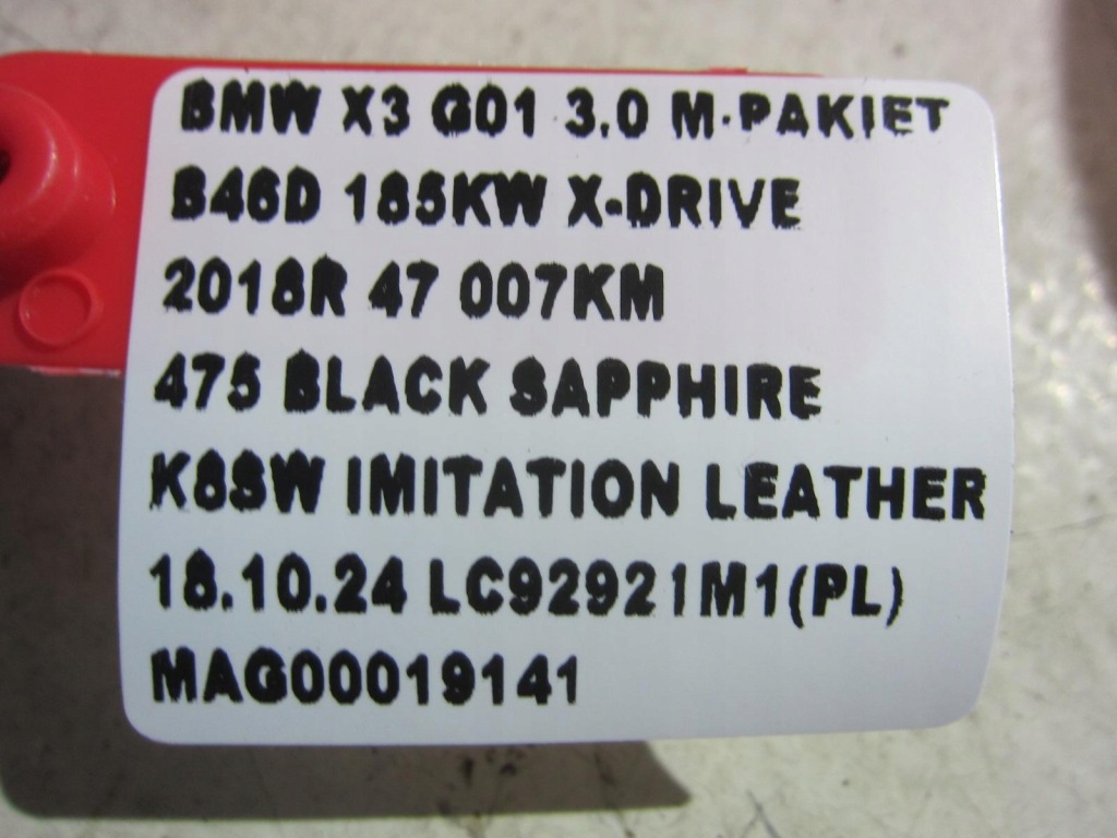 Bmw x3 g01 x4 g02 насадка омывателя передней стекло 7399024 61667399024 Доставка