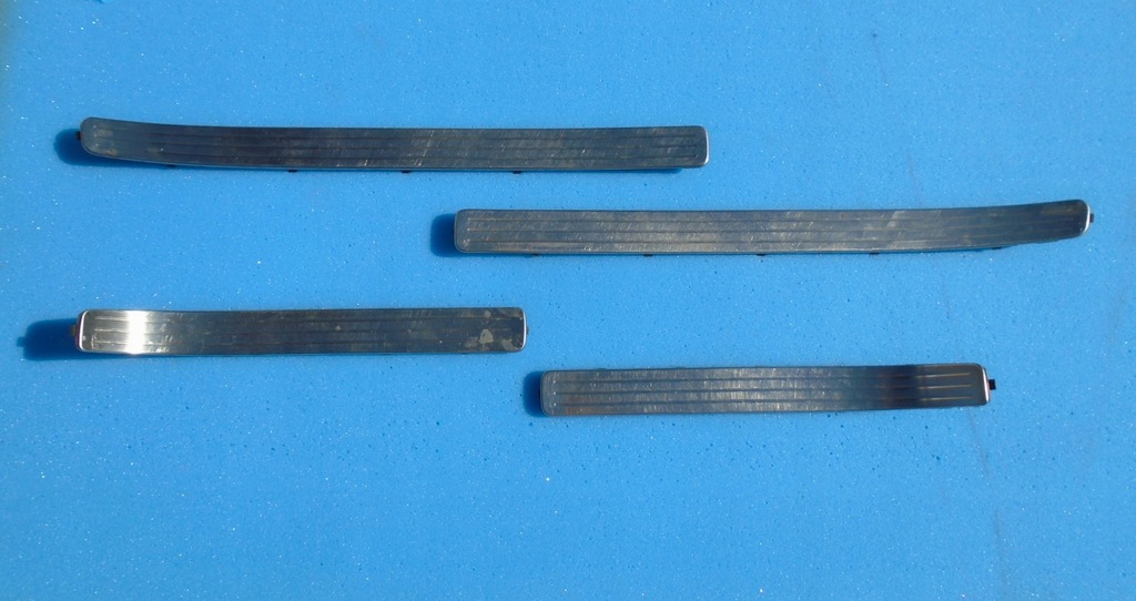 фото №1, Porsche cayenne 7l накладки пороговые перед задняя