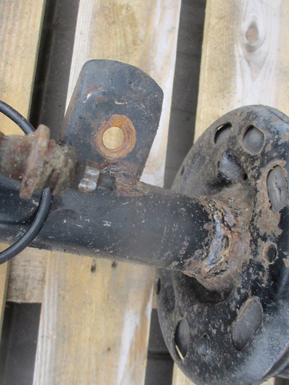 фото №9, Подвеска поворотный кулак левый перед murano z51 2.5 dc