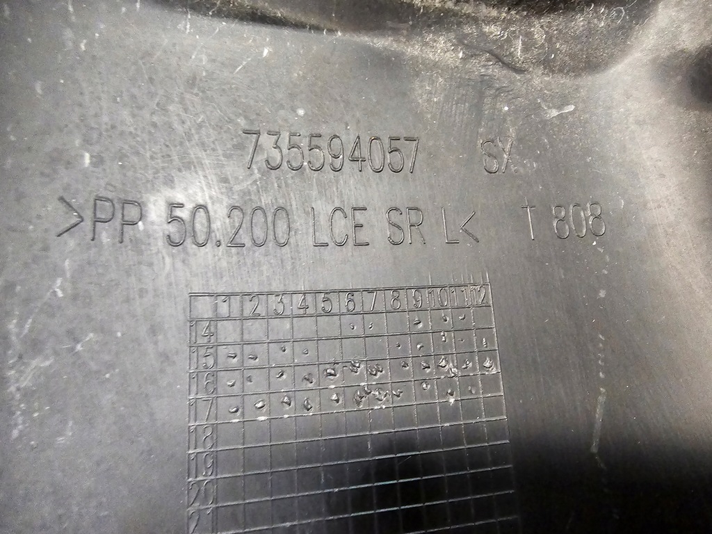 фото №11, Решётка бампера левая правая перед fiat doblo ii 2015 -