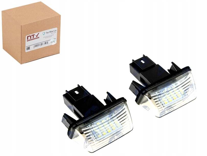 фото №1, Ліхтарі led підсвітка номерного знака реєстраційний citroen berlingo c3