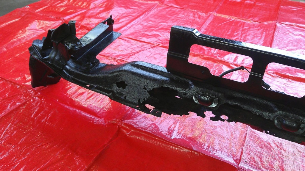 фото №6, Opel frontera b 98-04 балка усилитель бампера задняя