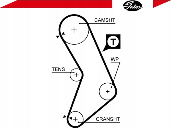 фото №2, Ремінь розподільного валу fiat palio weekend 1.2 178dx