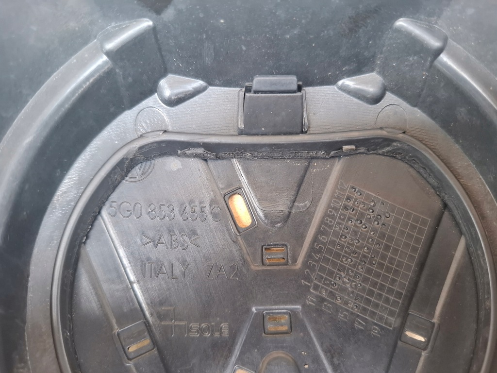 фото №10, Решітка радіатора решітка радіатора vw golf vii lift оригінал