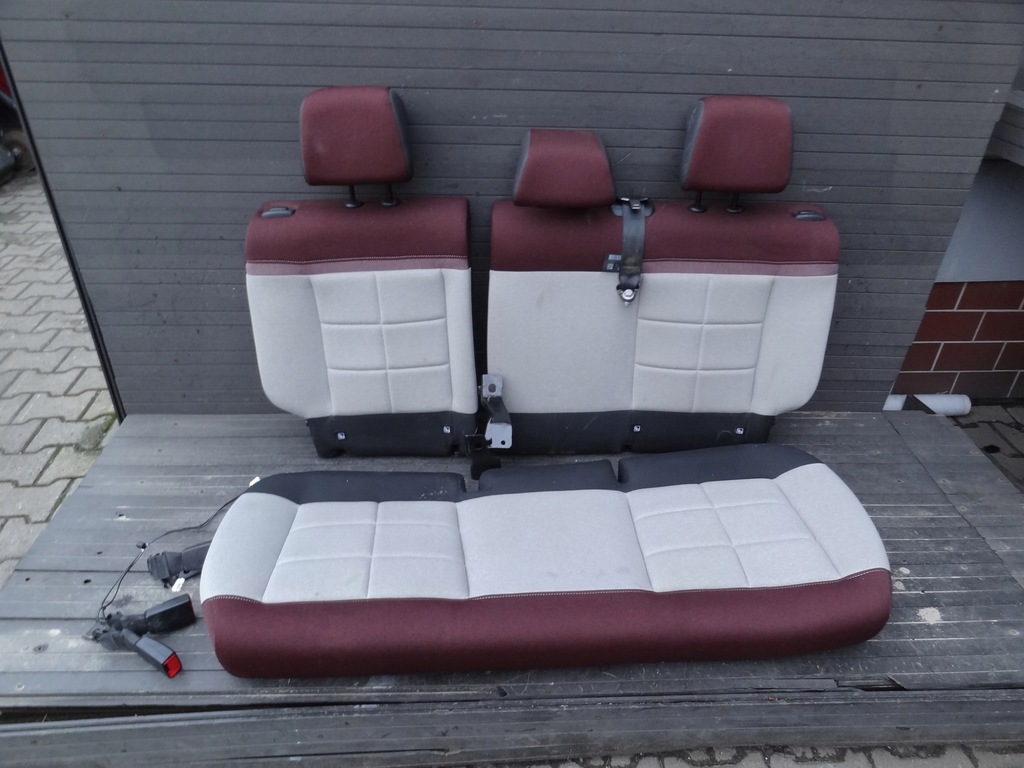 фото №1, Citroen c4 cactus 2018 lift заднее сиденье задняя клипсы оригинал