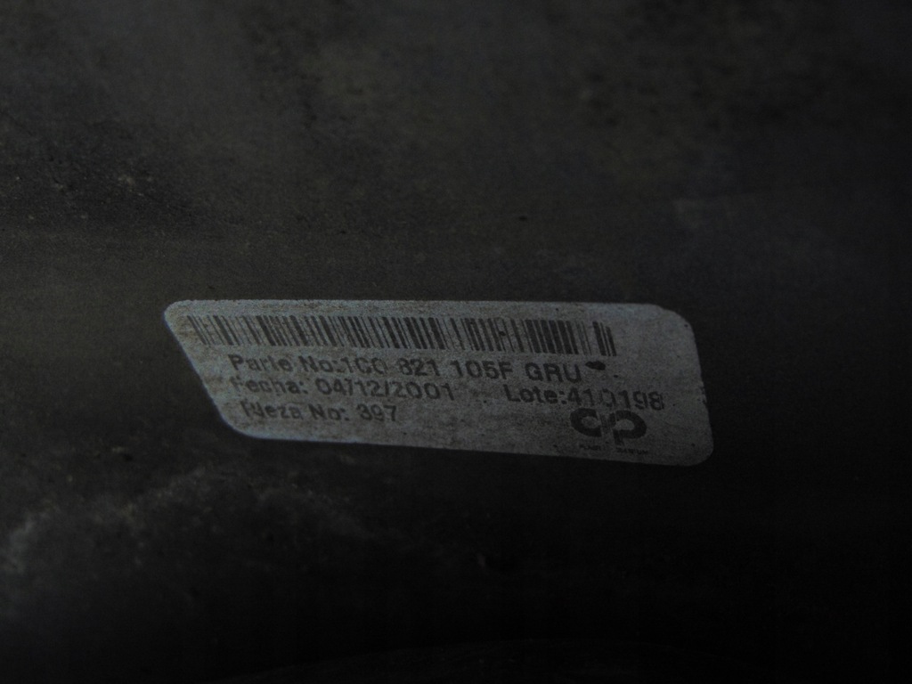 фото №11, Крыло левый перед передний vw new beetle lr5a eu