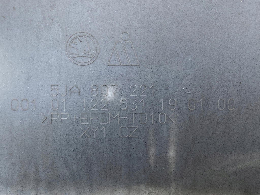 фото №8, Skoda rapid бампер обшивка перед 2012-2019