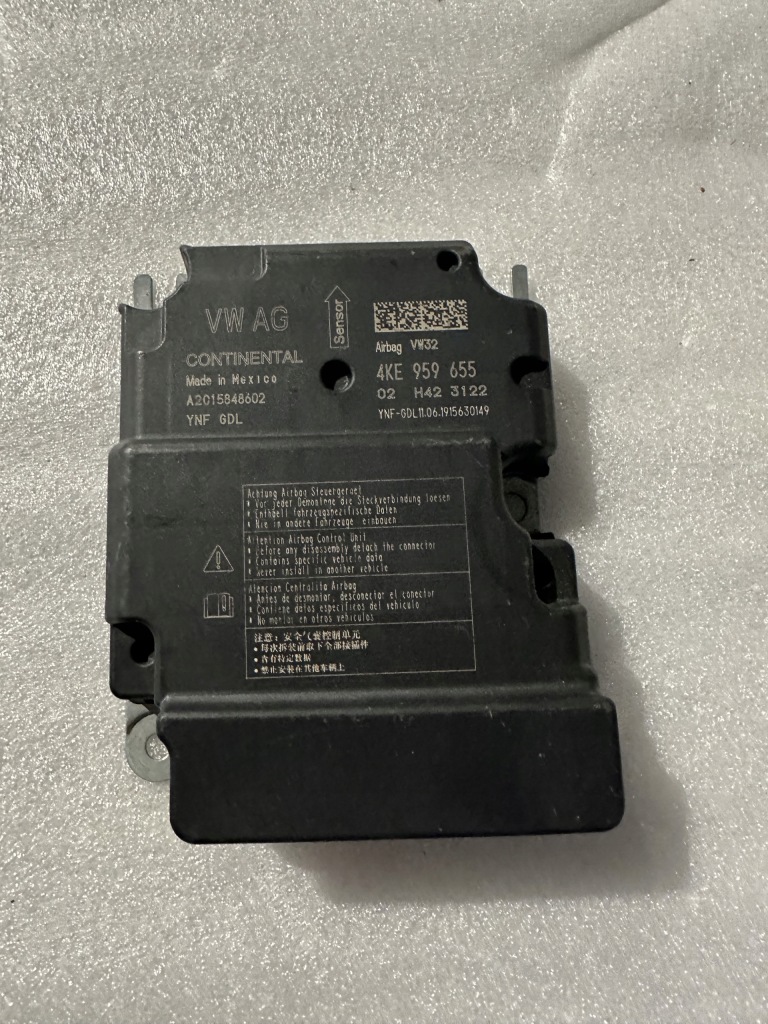 фото №1, Модуль блок керування подушка безпеки audi 4ke959655