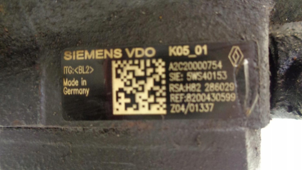 фото №3, Насос впрыскная renault scenic ii 1.5d 78kw 06r