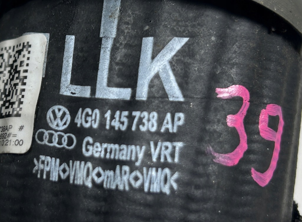 фото №4, Шланг труба інтеркулер audi a6 c7 4g0145738ap