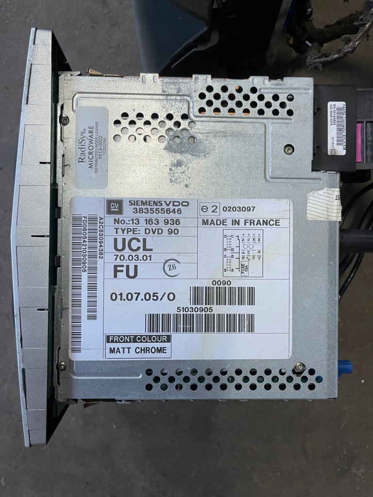 Opel zafira b astra h dvd navi 90 13163936 13111166 Недорого