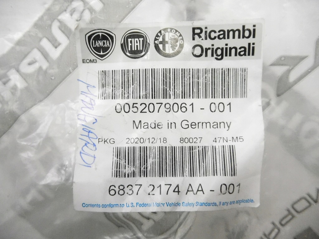 фото №6, Труба воздуха jeep renegade lift оригинальный номер 52079061