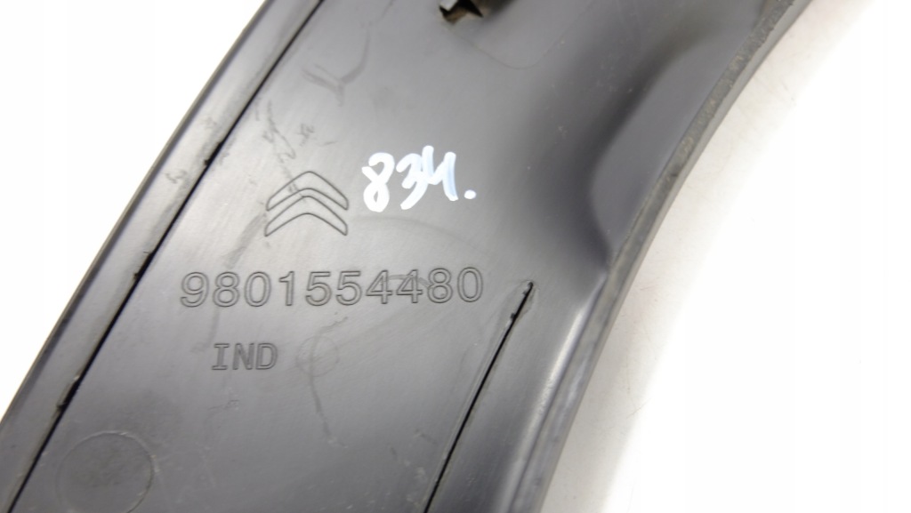 фото №8, Citroen c3 iii молдинг накладка крила лівий задня 9801554480
