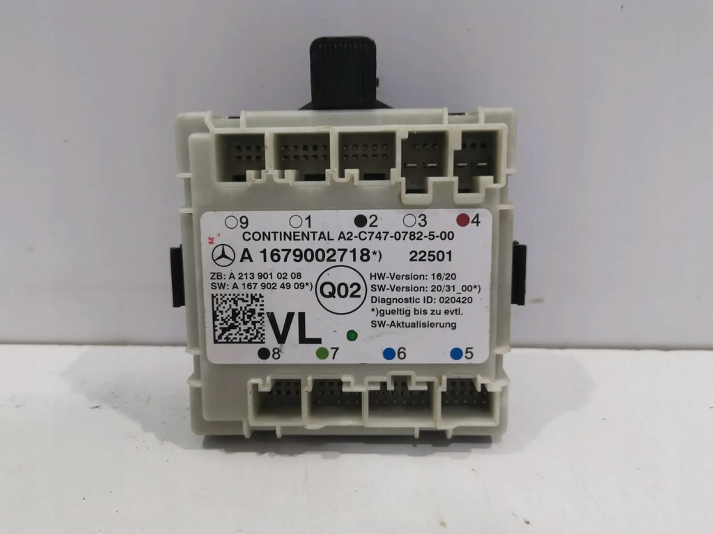 фото №1, Mercedes w223 w167 модуль дверь