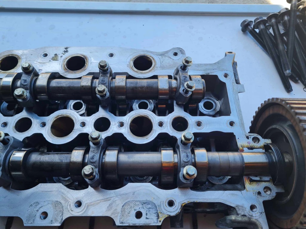 фото №9, Головка правая kpl jaguar xf x250 3.0d 306dt biturbo 275km, land rover