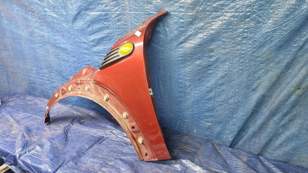 фото №3, Крыло левый перед mini one - cooper coupe r56 r55 857/3 ночь fire red