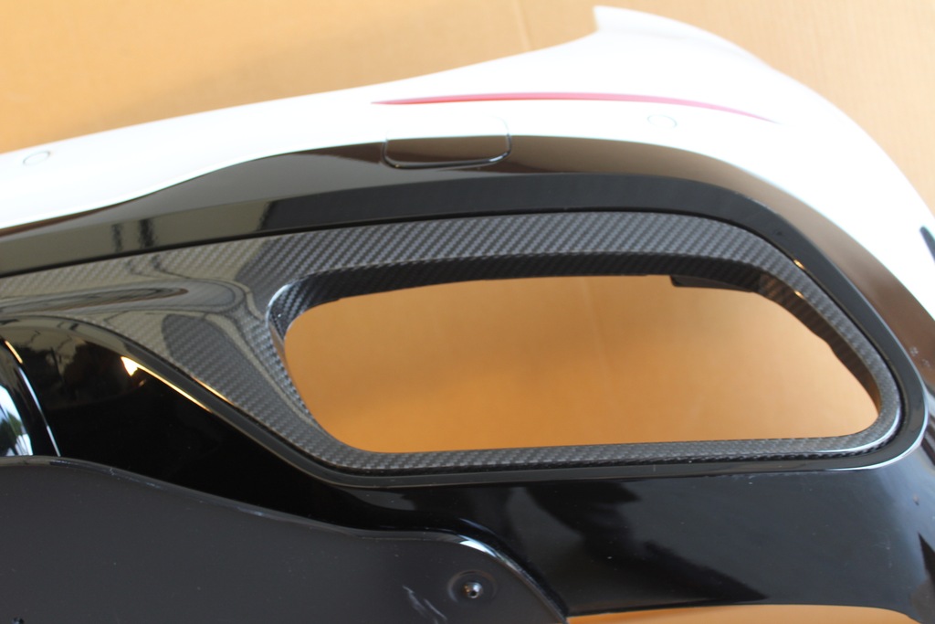 фото №11, Бампер задняя mercedes c-klasa w206 206 kombi 63 s amg карбон