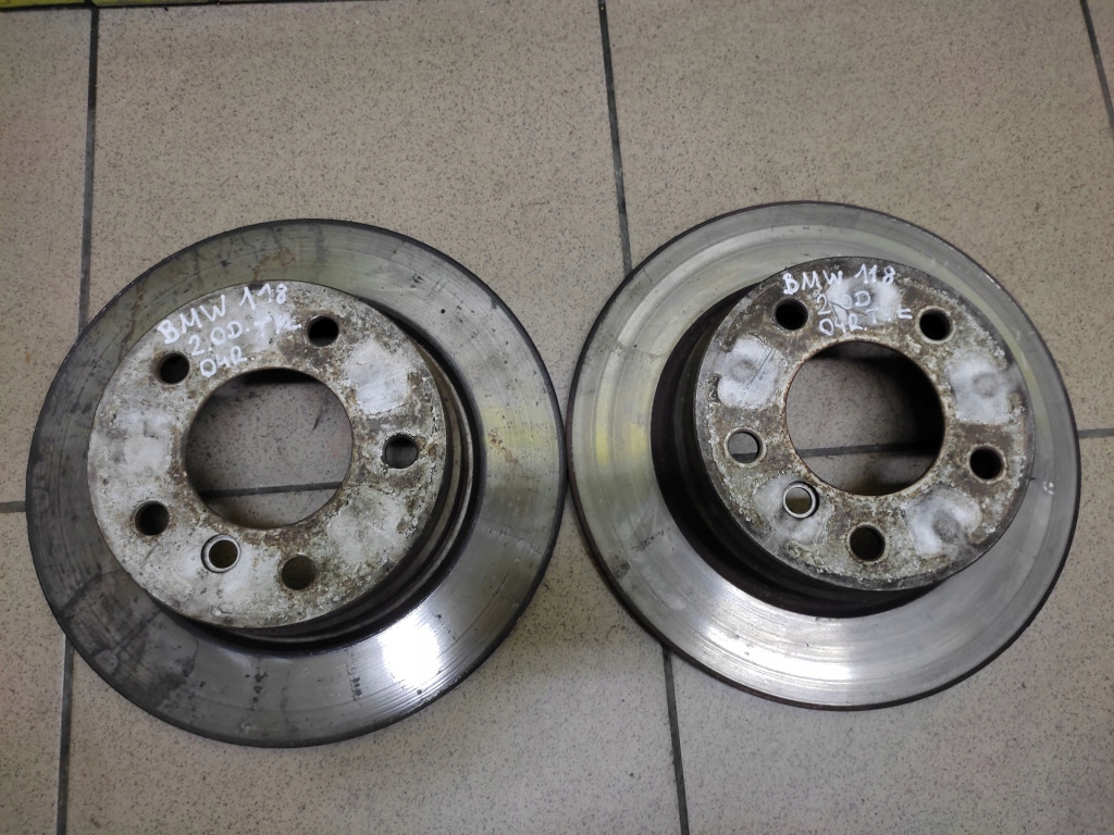 фото №1, Bmw 1 e87 2.0 d гальмівні диски гальмівні задня