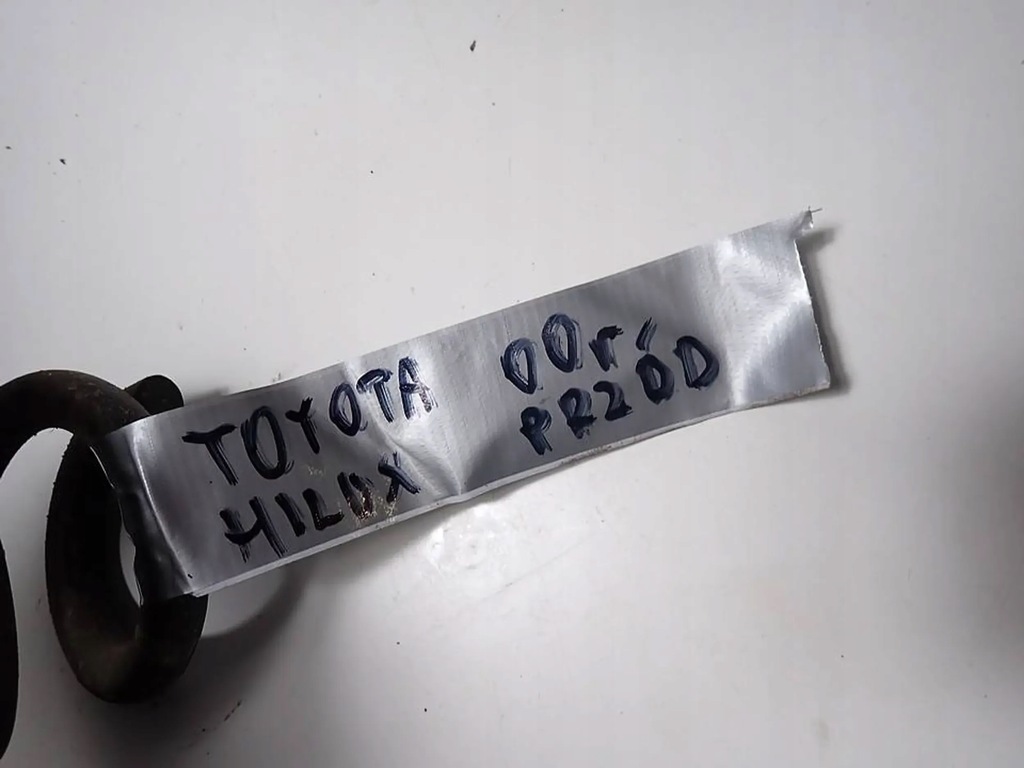 фото №4, Пружина передняя перед toyota hilux viii 2020r