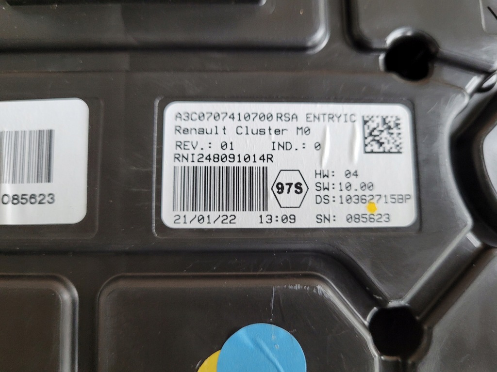 фото №5, Счетчик приборы dacia duster ii iii 248091014r