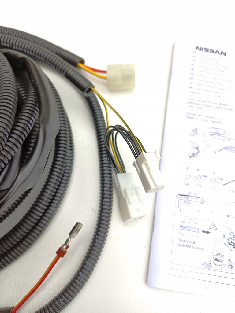 фото №7, Жгут электрическая фаркоп постоянный plus nissan qashqai j11 2014-17 nowa оригинальный номер