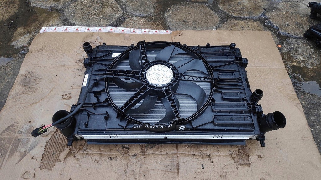 фото №8, Комплект радиатор 1.5tsi vw t-roc 5q0121251gn