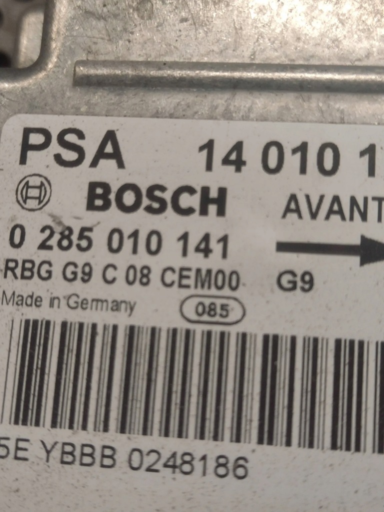 фото №3, Модуль подушка безпеки citroen jumpy 0285010141