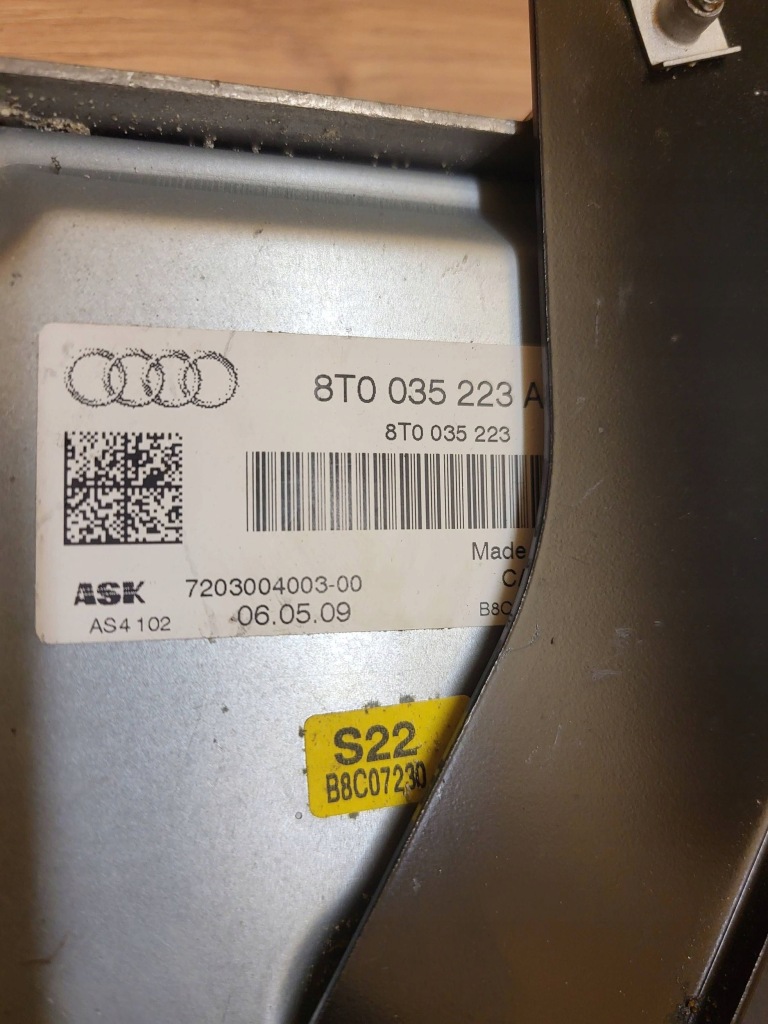 Купить Усилитель аудио звука audi оригинальный номер 8t0035223a