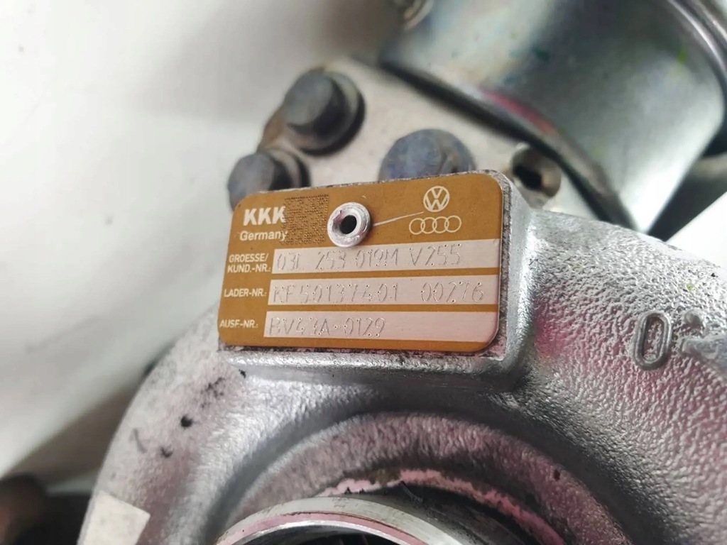 фото №7, Skoda octavia ii rs 2.0 tdi 08r турбонагнетатель турбина