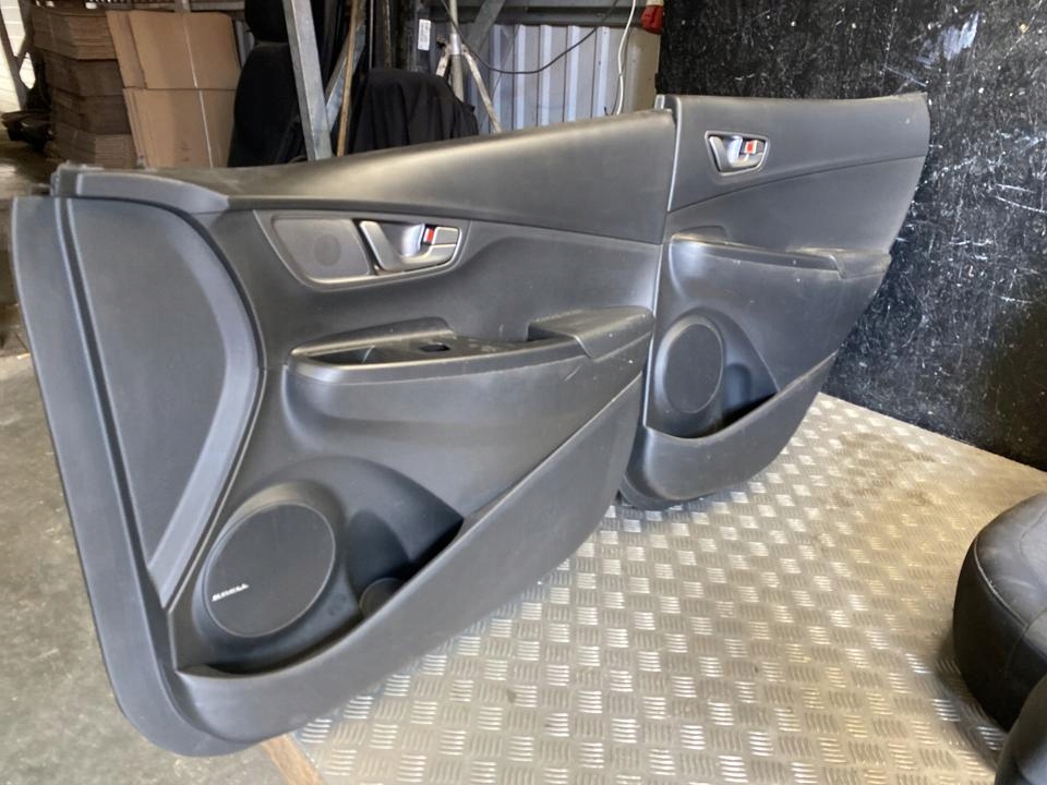 фото №7, Сидіння, заднє сидіння, комплект hyundai kona 2019 панель двері підлокітник