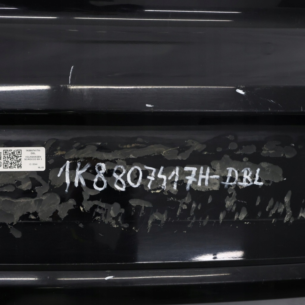 фото №12, Volkswagen vw scirocco 3 бампер задній deep black чорний - c9x