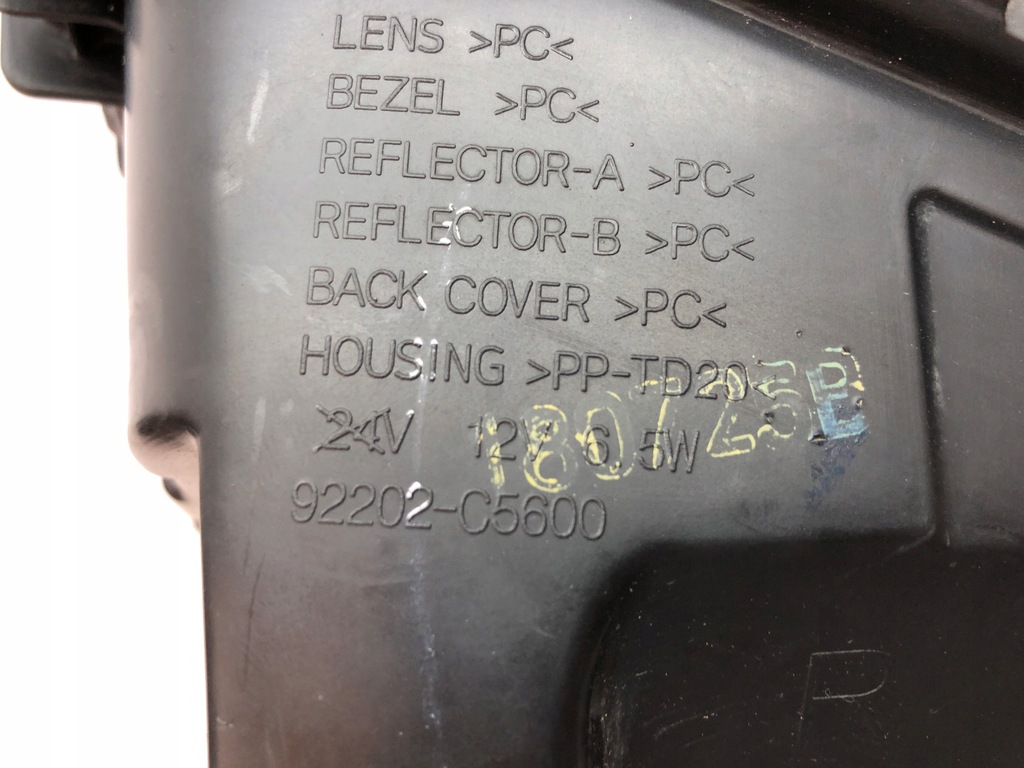 фото №6, Лампа противотуманная фара drl kia sorento iii lift правый