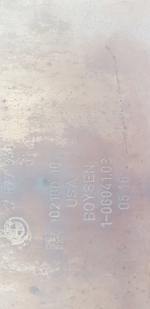 фото №10, Гаситель конечный выхлоп bmw x6 e71 4.4 7577840