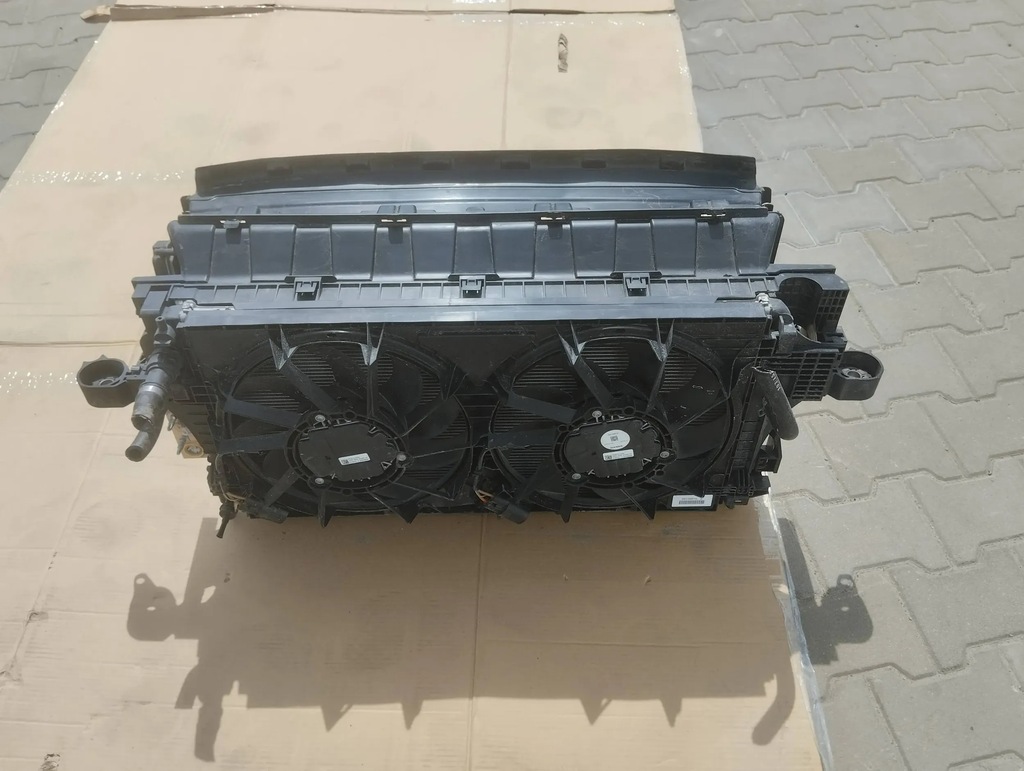 фото №7, Polestar 2 комплект радіатор впуск повітря вентилятор