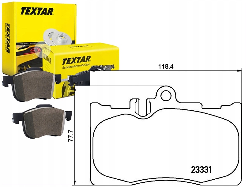 фото №1, Тормозные колодки тормозные lexus перед ls 430 00-06 textar