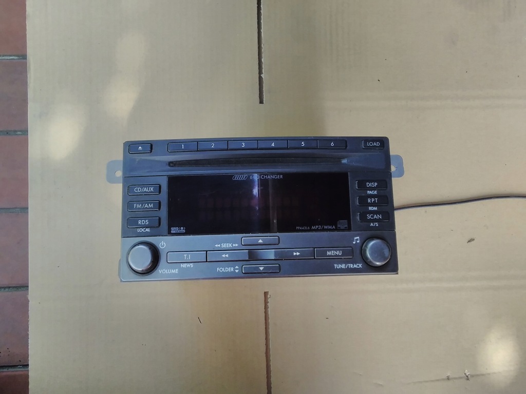 фото №4, Радіо subaru оригінальний номер 86201sc440