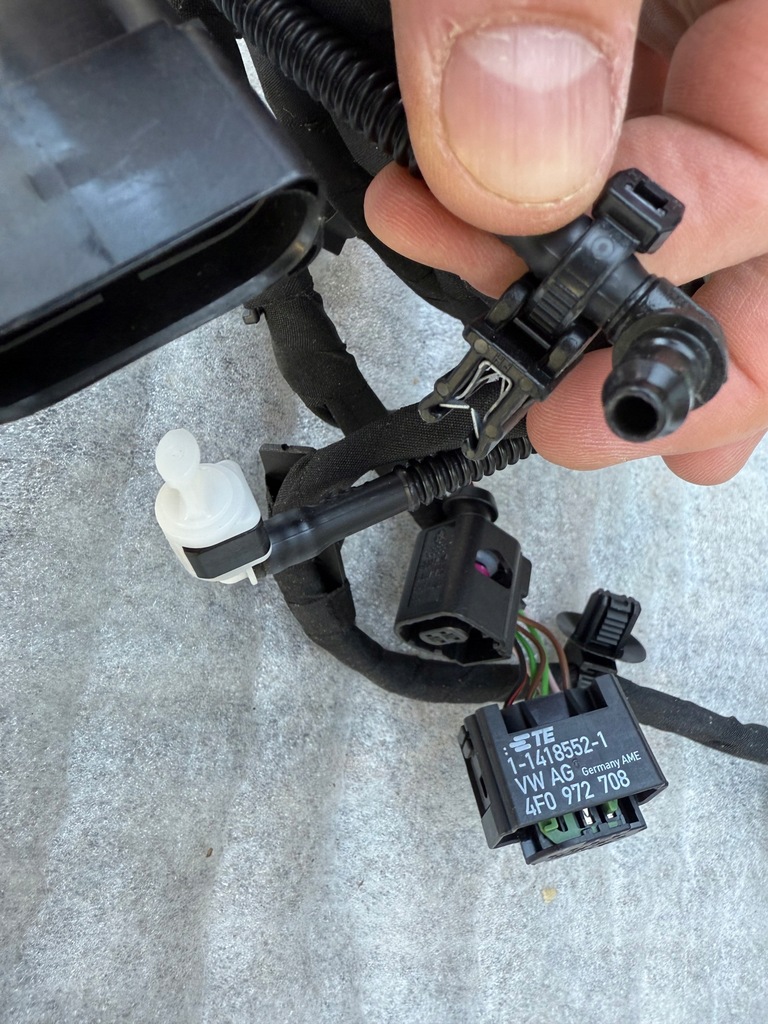 фото №7, Audi q8 4mn жгут кабели электропроводка бампер перед передняя pdc 4m8971095gb