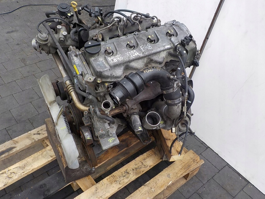 фото №8, Nissan navara 06r d40 2.5 dci 174km двигатель yd25ddti yd25 kompletny film