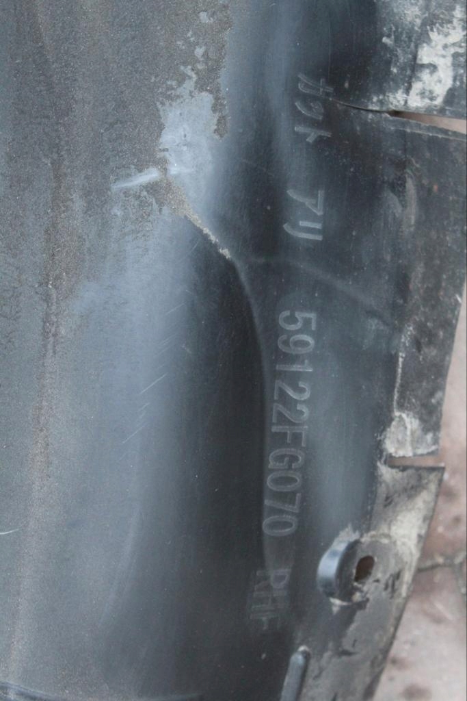 фото №8, Подкрылок правый задняя subaru impreza iii gh 2.0r 59122fg070