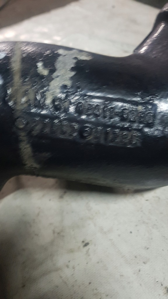 фото №5, Коллектор всасывающий труба колено man tga d28