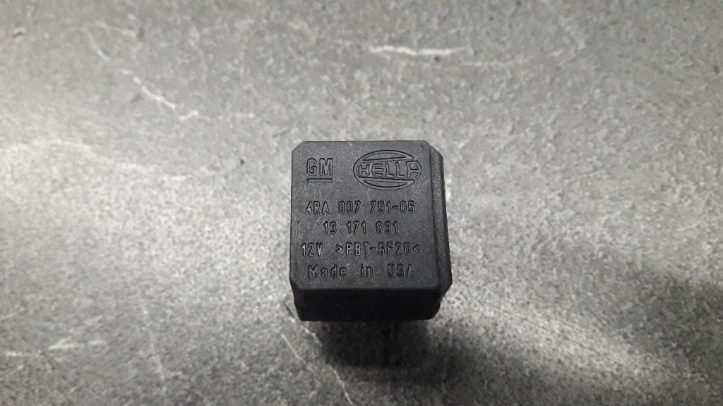 фото №1, 13171831 реле opel meriva ii b