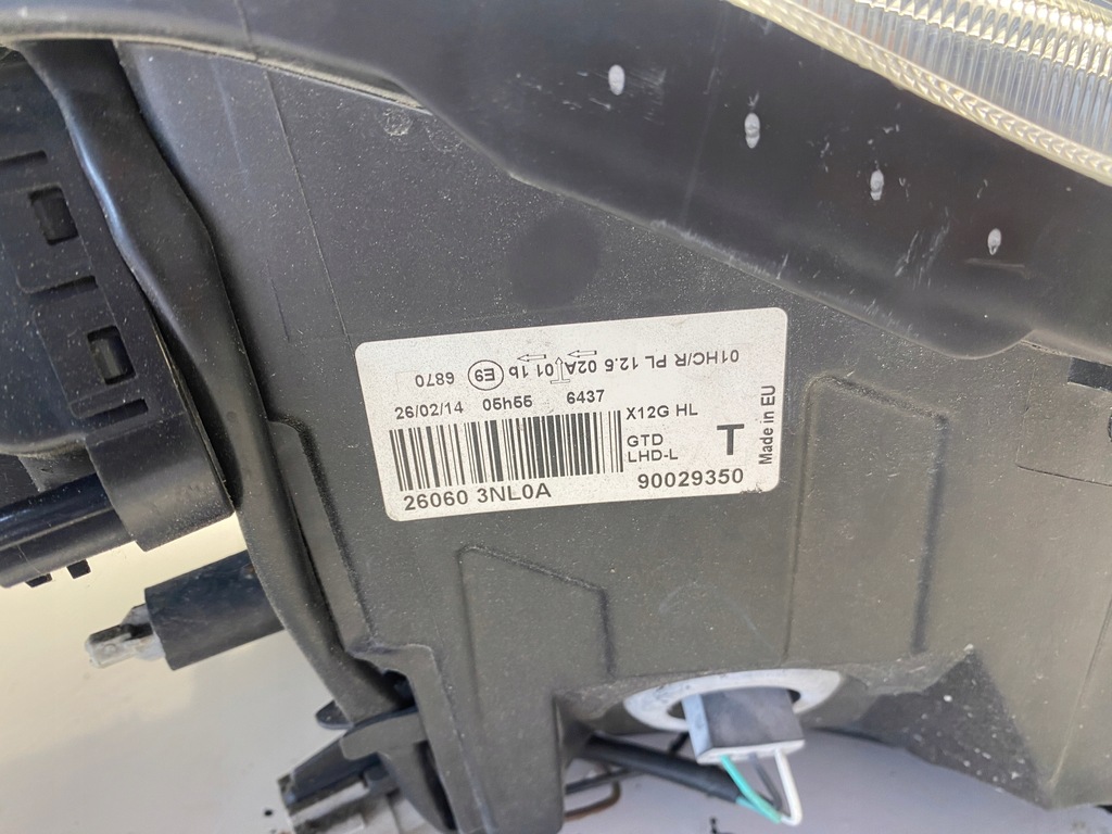 фото №12, Nissan leaf i лампа левый перед 26060 3nl0a