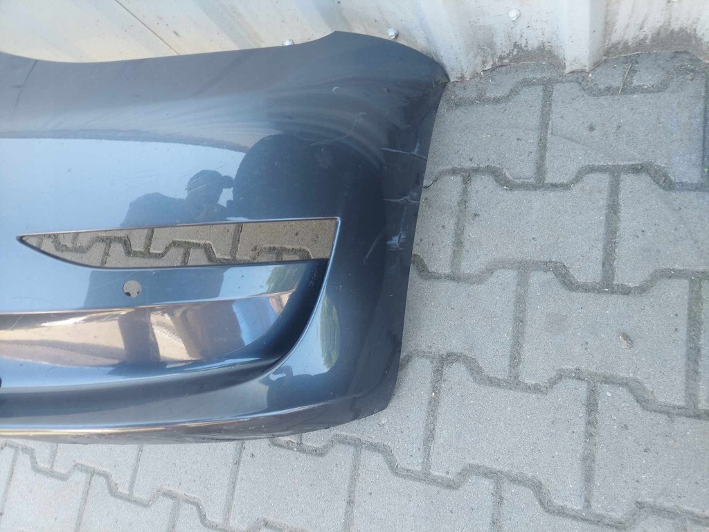 фото №7, Tesla model 3 бампер перед передній решітка