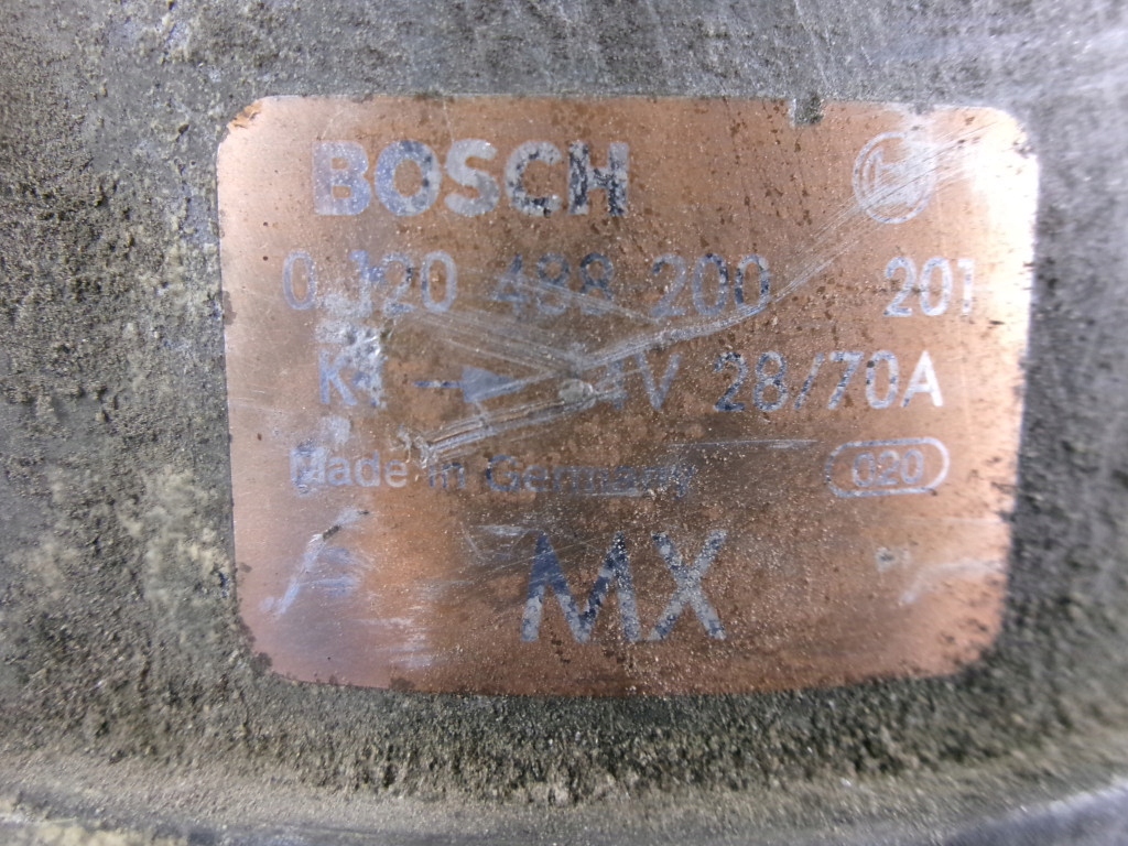 Opel astra f 1.6ie генератор bosch 0120488200 70a проверенный Недорого