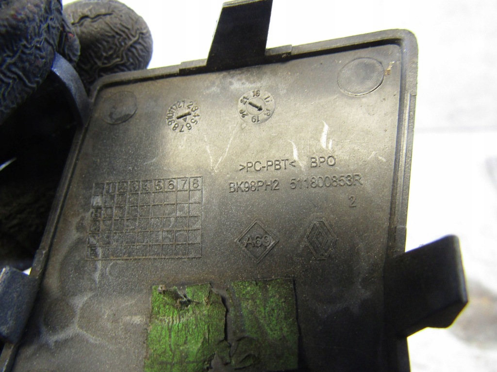 фото №7, Renault clio iv lift заглушка фаркоп бампера перед 511800853r