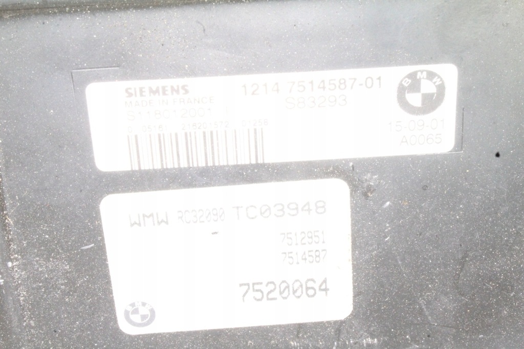 фото №1, Бортовий комп'ютер двигуна ecu mini cooper f56 7514587 2013